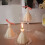 Bougie parfumée robe de mariée faite à la main (1 pièce) 1