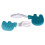 2Sets Training Bestekset Baby's Silicone Lepels En 3