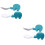 2Sets Training Bestekset Baby's Silicone Lepels En 7