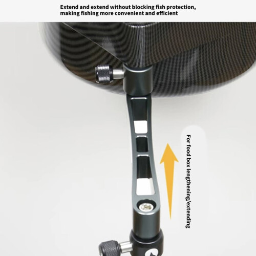 Quickly Setups Fishing Support Bracket Elongated Adjustable Alloys Frame 2