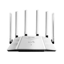 AX1800 Dual-Band WiFi 6 WAN Router 1800Mbps IEEE 802.11a/B/G/N/Ac/Ax Gigabit Breed Signaalbereik WiFi Router EU-Stekker