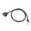 RJ45 CAT.5e Ethernet Extension Cable with Effective Interference Shielding 1M PVC Broadband Network Cable Extender 1