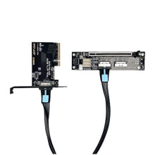 ADT-LINK PCIe 4.0 X8 Naar SFF-TA-1016 Adapterkaart MCIO Externe Grafische Kaart Split Card-Ondersteuning 2U 4U-Behuizing met F37C