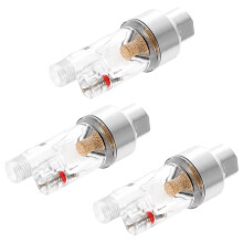 3 Stuks 1/8 Inch Luchtfilterklep Airbrush Vochtvanger Airbrush Olieafscheider Modelsprays Verf Luchtpomp Waterfilter
