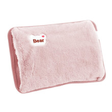 Hand Warmer Electric Hot Water Bag Soft Hand Heater Fast Heating Warm Water Bag Winter Rechargeable Warm Hand Bag (EU),B
