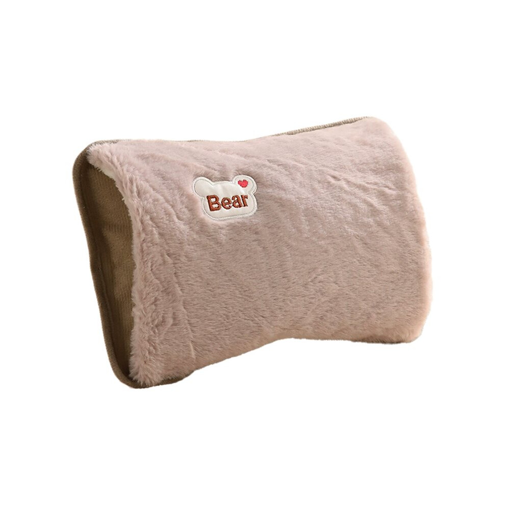 Tauoh Hand Warmer Electric Hot Water Bag Soft Hand Heater Fast Heating Warm Water Bag Winter Rechargeable Warm Hand Bag (Eu),D