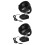 2St USB Auto Dashboard Ventilator Zwart Plastic Stil Voor Koeling 5
