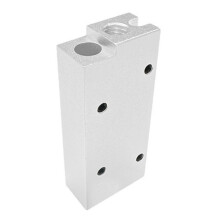 För E3D Super Volcano Aluminiumvärmeblock - Passar för Voron2.4 3D-Skrivare DIY Hotend-Munstycksdelar