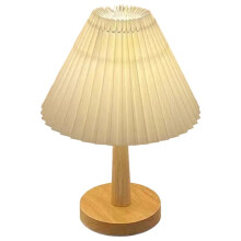 Nordische Plissee-Tischlampe, DIY, Faltbar, 5 W, USB, Kunst, Atmosphäre, Schlafzimmer, Nachttischlampe, Heimdekoration