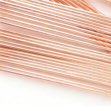 45 Pezzi di Bacchette per Brasatura In Rame, Bacchette per Saldatura Rotonde di Qualità Industriale per Condizionatori D'Aria, Frigoriferi, Brasatura