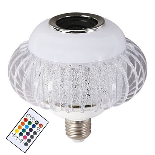 Lâmpada LED RGB  para Som, Compatível com Caixas de Som Inteligentes , com Controle Remoto