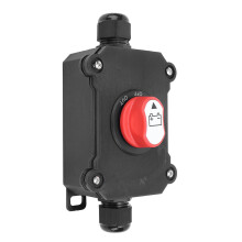 Interruttore a levetta in linea 50A impermeabile ABS DC12-32V per uso esterno