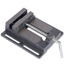 4 Inch Cast Iron American Flat-Nose Pliers Bench Clamp Fixed Bench Vice Drilling Jig