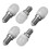 5pcs Offer Bedroom Lampara  Led 3000K/6000k E14 Light Bulb Lamp Light Replacement Bulb 6000K 1