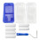 Paint Tray Set Includes 4in  Rollers Disposable Pan Liners Small Paint Tray Ergonomic Handle Ideal Kit 1