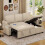 Joolihome 3-in-1 Fabric Convertible Pull Out Sofa Bed 1