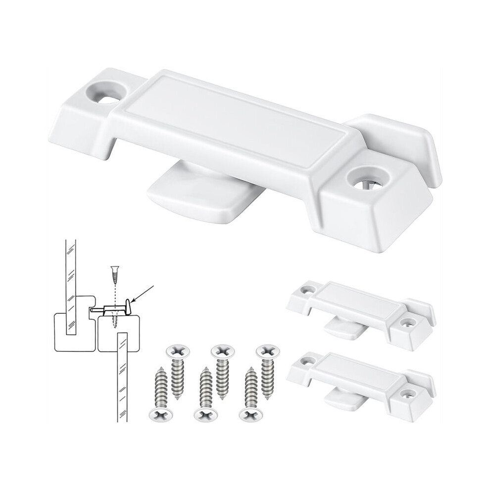 Replacement Sash Lock For Prime- F 2590 For Vertical & Horizontal Sliding Windows,Broken Sash Locks Tauoh