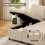 Joolihome 3-in-1 Fabric Convertible Pull Out Sofa Bed 4