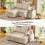 Joolihome 3-in-1 Fabric Convertible Pull Out Sofa Bed 5