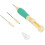 Punch Needle Stickset – 3 Edelstahlnadeln, 3