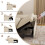 Joolihome 3-in-1 Fabric Convertible Pull Out Sofa Bed 7