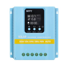 Regolatore di Carica Solare MPPT 12V 24V 36V 48V Identificazione Automatica 60A