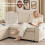 Joolihome 3-in-1 Fabric Convertible Pull Out Sofa Bed 9