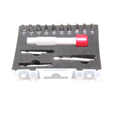 14pcs Professional Screwdriver Set with Aluminum Handles Manual Drilling Repair Set