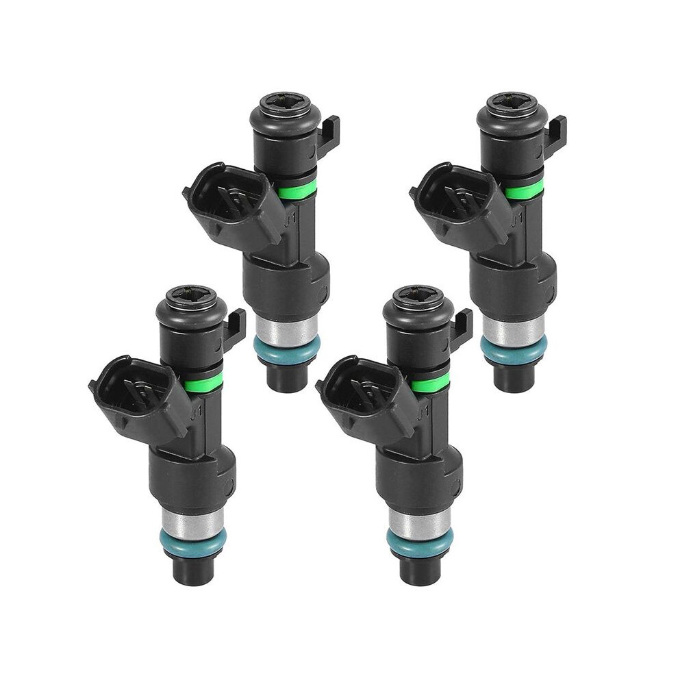 4Pcs Fuel Injector H025241 For Qashqai Mk1 J10 Mr20de, For Megane Iii Fluence 2.0 Black 4713004642775