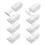 8 Pack Magnetic Push  Heavy Duty Push to Open Cabinet Hardware Push Release Magnets Touch , White 1
