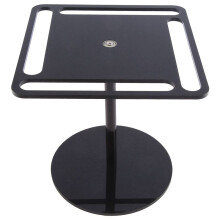Acrylic Sunglasses Holder Stand 360 Degree Rotating Eyeglasses Display Rack Eyewear Organizer Black Single Layer