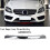 A2058851574 Front Bumper Lower Chrome Moulding for   W205 Front Bumper Trim 4