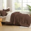 Brown Boho Comforter Set Full Size 3-Piece Tufted Chevron 7