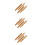 12Pcs Smooth Carbonized Bamboo Single Pointed Knitting Crochet Needles 8