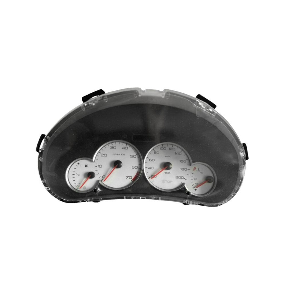 Mt Car Fuel Instrument Cluster Assembly 9648837080 6104Vg For 206 2005-2008 Instrument Meter Dashboard Manual 4711675129076