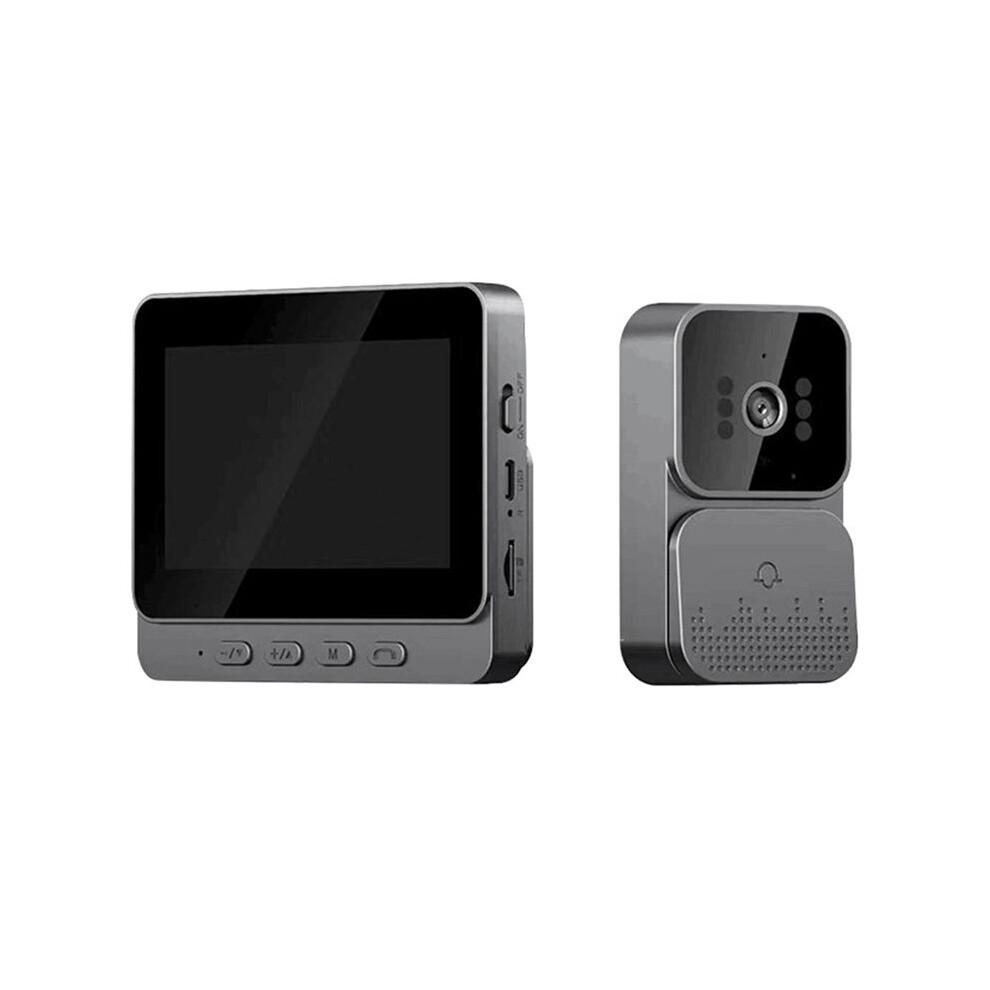 Doorbell Video Intercom Camera Inteligente Wireless By Night Vision 4.3Inch Screen For Security Home Apartment 4711284664234