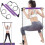 Μπάρα Pilates με ζώνη αντίστασης για προπόνηση ολόκληρου του σώματος και ενδυνάμωση, 1