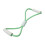 2026 8 Shape Fitness Resistance Band Back Trainer, Πράσινο 1