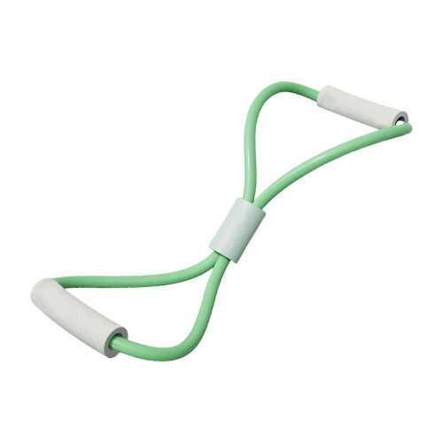 2026 8 Shape Fitness Resistance Band Back Trainer, Πράσινο