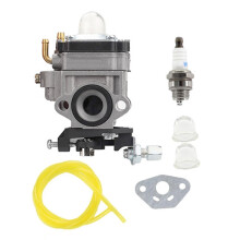 Chainsaw Brush Cutter Carburetor Kit for Walbro TU26 WYJ-138WYK-186 33/26cc T242 Lawn Mower Engine