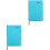 2Stk Mobiler Daily Planner Notepad Aus PU, Für Büro & Studium 2