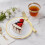 Gold Plastic Plate Set with Cutlery 150PCS 3
