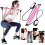 Φορητό κιτ μπάρας Pilates με ζώνη αντίστασης, γιόγκα, Pilates, 1