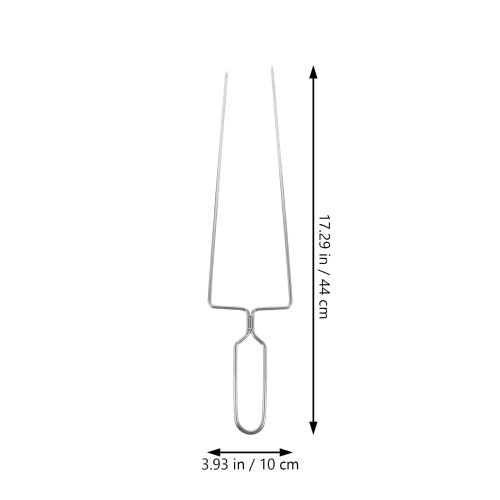 Grillgaffel i rostfritt stål, 44 cm 1