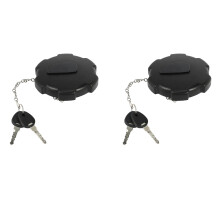 2X Car-Styling Automobiles Exterior Parts Fuel Tank Cover Gas Cap for Truck 20392751 /04 with Key Lock