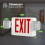 LED Exit Sign with Emergency Lights,Adjustable LED Emergency Exit Lights with Battery Backup,Exit Sign for Business 8
