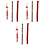 3Sets Bamboefluit Traditioneel Kinderen En Volwassenen Beginners 3