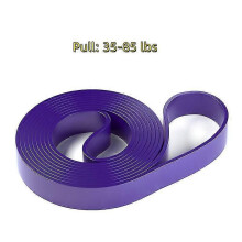 2026 Fitness Latex Αντίστασης Λαστιχένια Λαστιχάκια, Μωβ 35-85lb