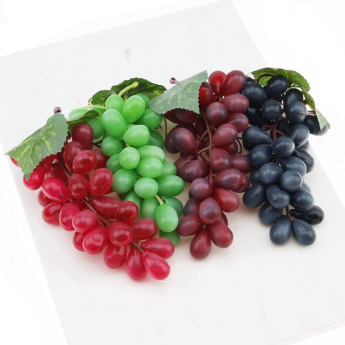 Grappes de raisins artificiels en caoutchouc avec vignes36Kernels 1