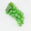 Grappes de raisins artificiels en caoutchouc avec vignes36Kernels 3